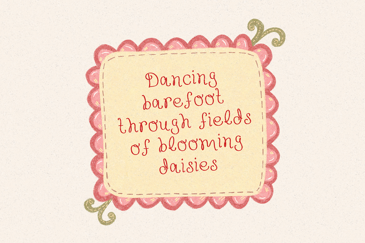Peachette - A Playful Font, a Handwritten Font by etigletters (Photo 5 of 7)