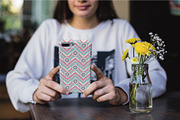 Groovy Boho Floral Chevron Pattern, a Pattern Graphic by PPEthnicDecorPattern (Thumbnail 4 of 7)
