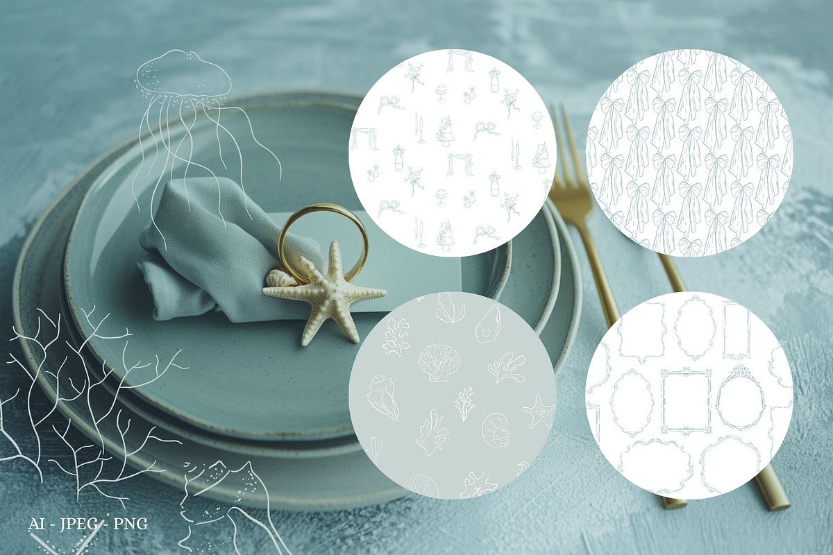 Whimsical Wedding: Coastal Edition, an Illustration by PaperJamLab (Photo 15 of 17)