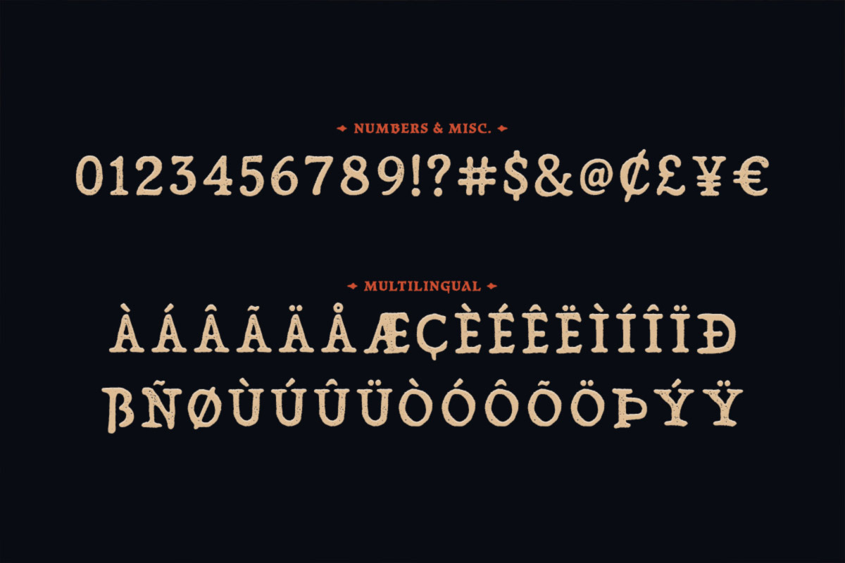 Lazarus Typeface, a Serif Font by Tugcu Design Co. (Photo 4 of 4)
