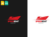 Speed Boat Logo, a Branding & Logo Template by Schneider Design Store (Thumbnail 2 of 2)