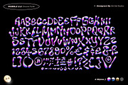 Wubble 2.0 3D Chrome Font Set, a Font by Sam Parrett (Thumbnail 6 of 7)