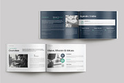 Annual Report Landscape Template, a Brochure Template by Cleffon_Graphic_Studio (Thumbnail 2 of 8)