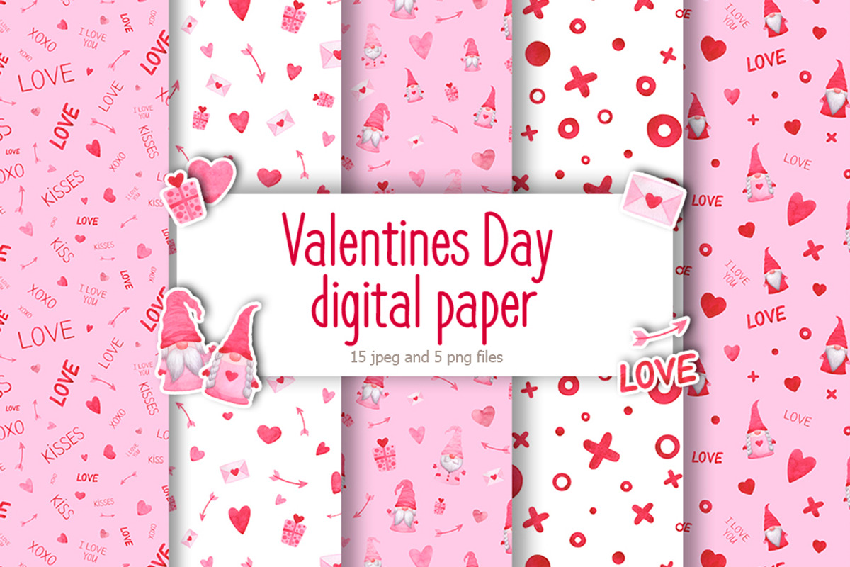 Valentine clipart, an Illustration by CreativeByLu (Photo 9 of 14)