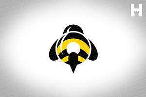 Bumble Bee Vector Logo Template