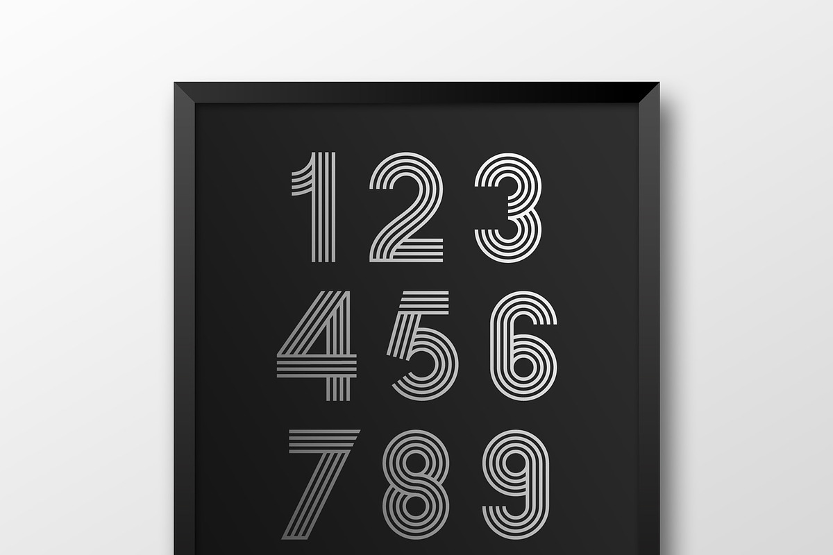 Spaceline Font, a Font by The Petim (Photo 3 of 4)