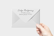 Dear Rosalind Script, a Script Font by Beck McCormick (Thumbnail 8 of 10)