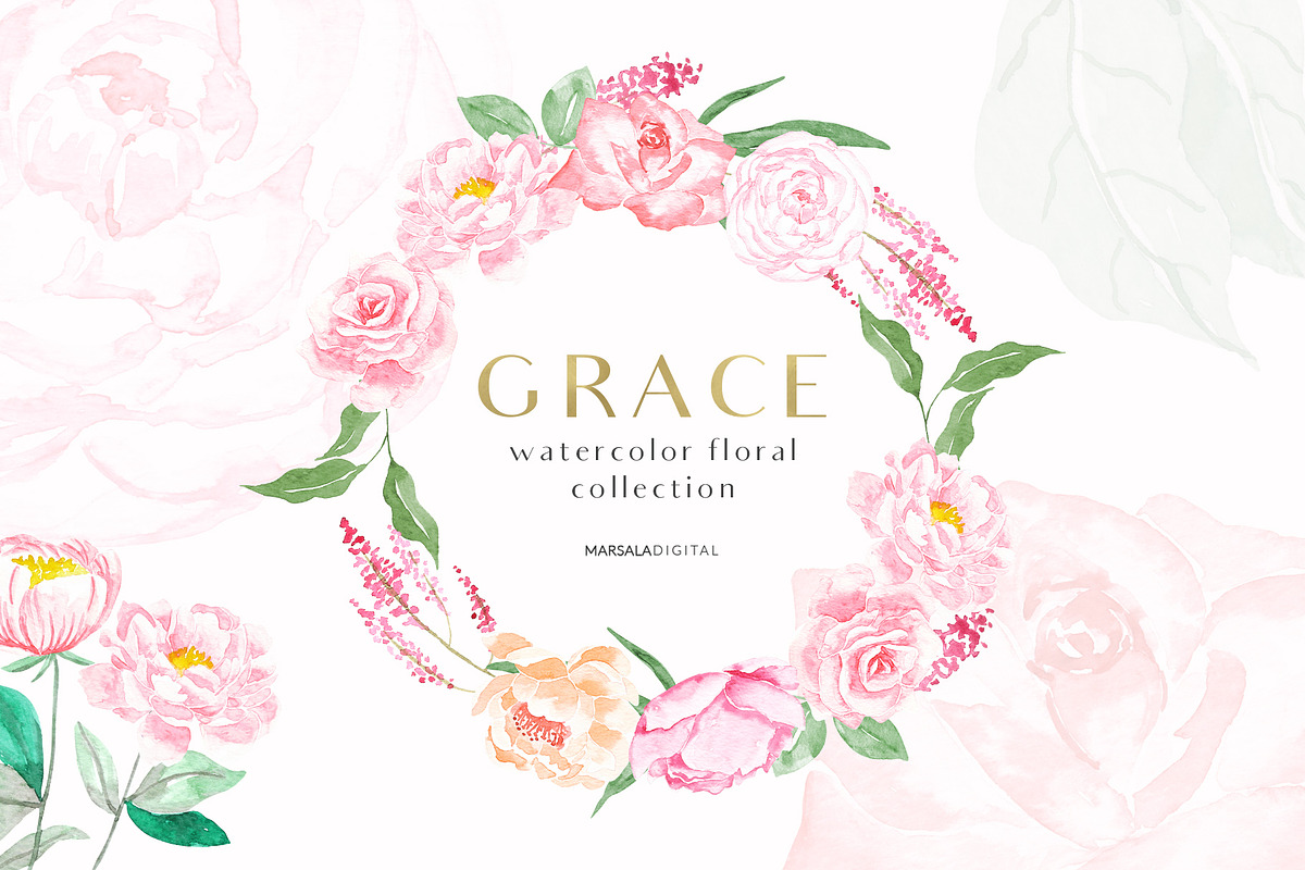Watercolor Whole Shop Bundle, an Illustration by Kaya Fonts (Photo 6 of 19)