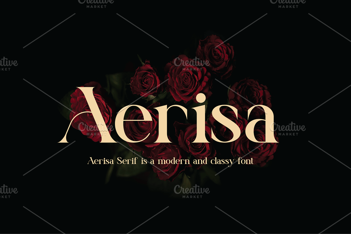 Aerisa, a Serif Font by Design House (Photo 1 of 3)