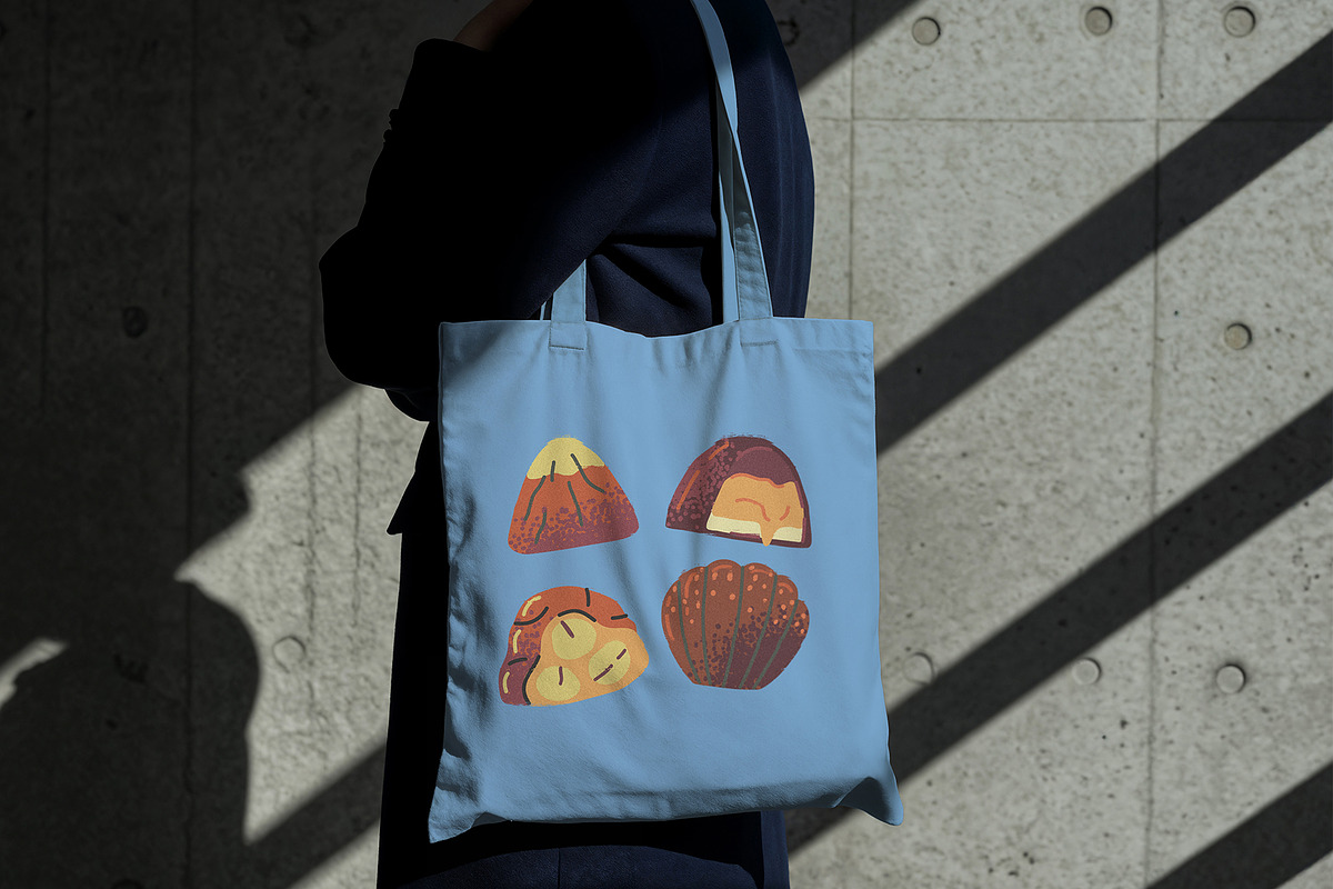 FUNKY CHOCOLATE, a Food Illustration by Elliko shop (Photo 6 of 6)