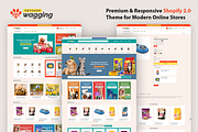 Pet Food Shopify Theme 2.0, a Shopify Template by LogicGo Shopify Experts (Thumbnail 1 of 7)