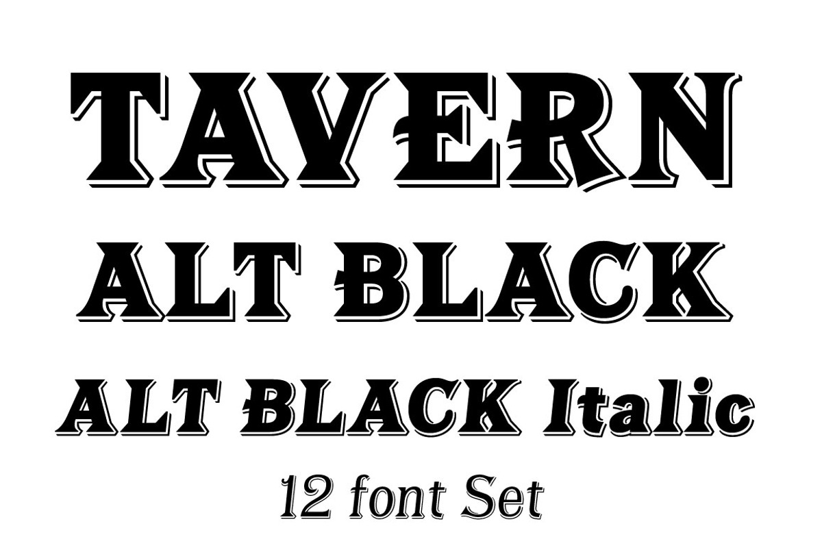 Tavern Alt Black preview 2