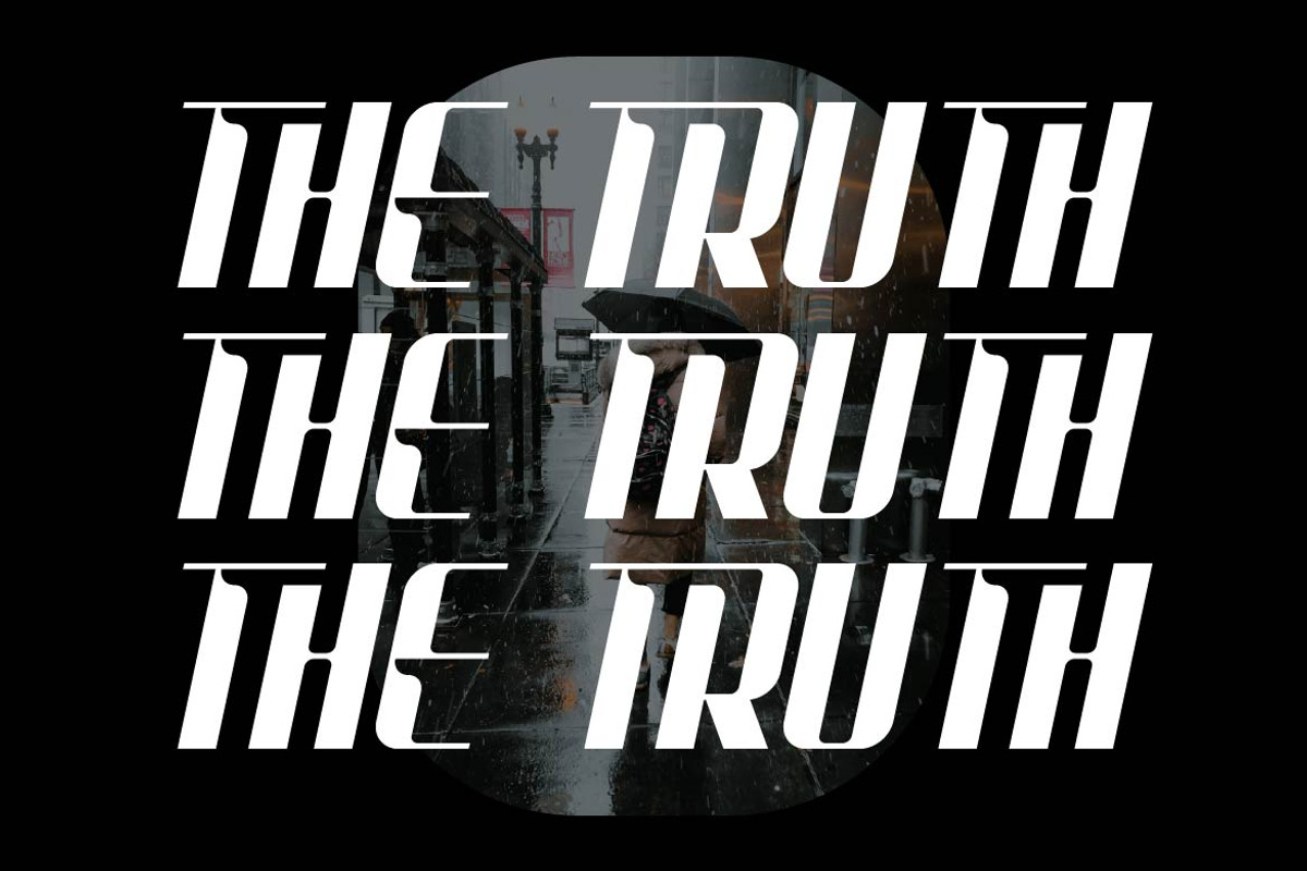 Atrago Creative Display Font, a Sans Serif Font by Artiveko (Photo 8 of 8)