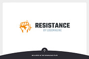 Resistance Logo Template, a Branding & Logo Template by LOGOMAGINE (Thumbnail 14 of 16)