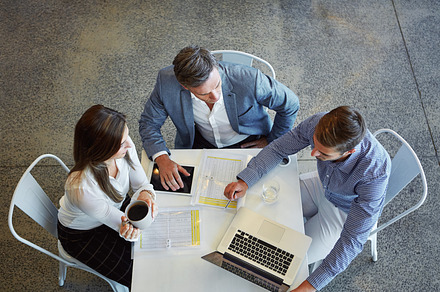 Working together, a Photo by Peopleimages.com