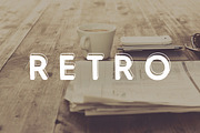 Boston - Display Vintage Font, a Sans Serif Font by Fourteen Letter (Thumbnail 2 of 7)