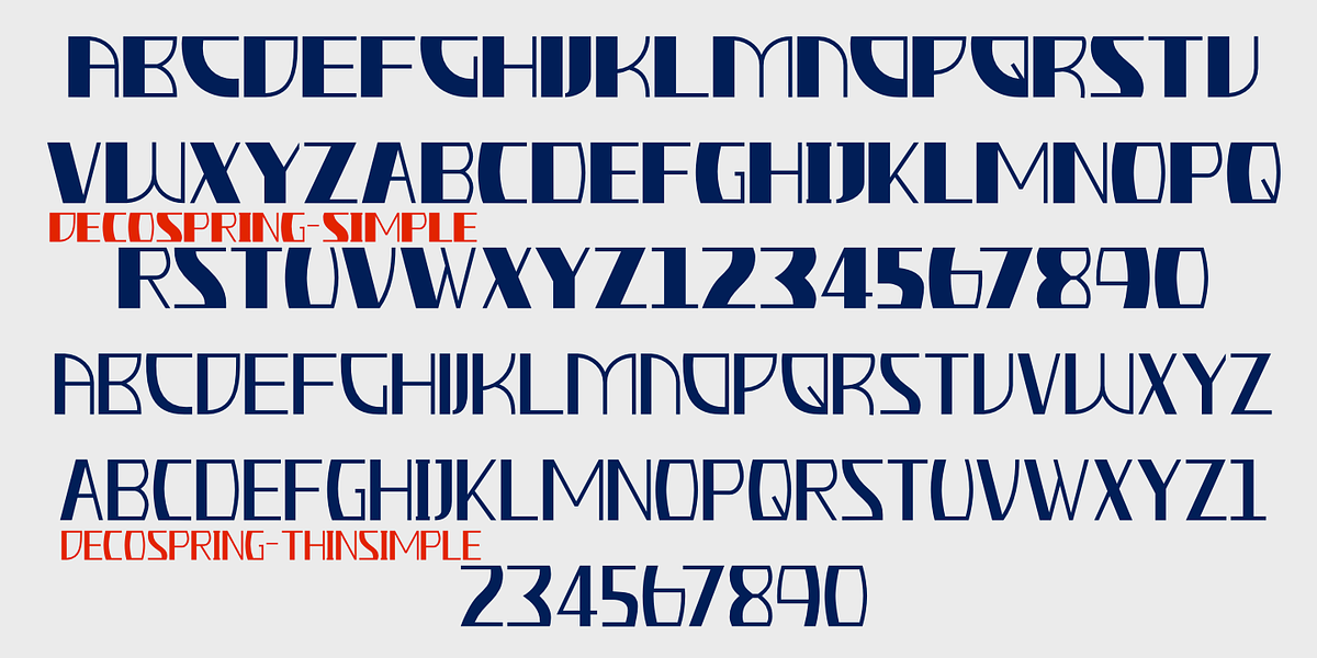 DecoSpring, a Symbol Font by Ingrimayne Type (Photo 9 of 10)