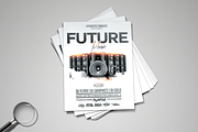 Future Music | 3in1 Flyer Template, a Flyer Template by GIGA-TEMPLATE (Thumbnail 7 of 10)