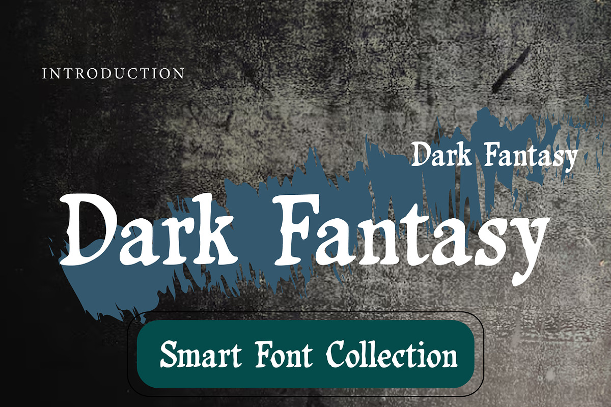 Dark fantasy, a Blackletter Font by Wow Magic (Photo 1 of 3)