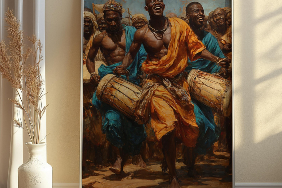 Spring in Africa Wall Art Set, a Decorative Illustration by PrintablesByFranklyn (Photo 11 of 16)
