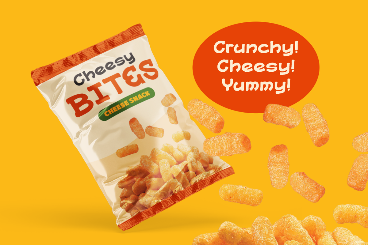 Sweet Crumbs Playful Food Font, a Font by PutraCetol Studio (Photo 2 of 5)