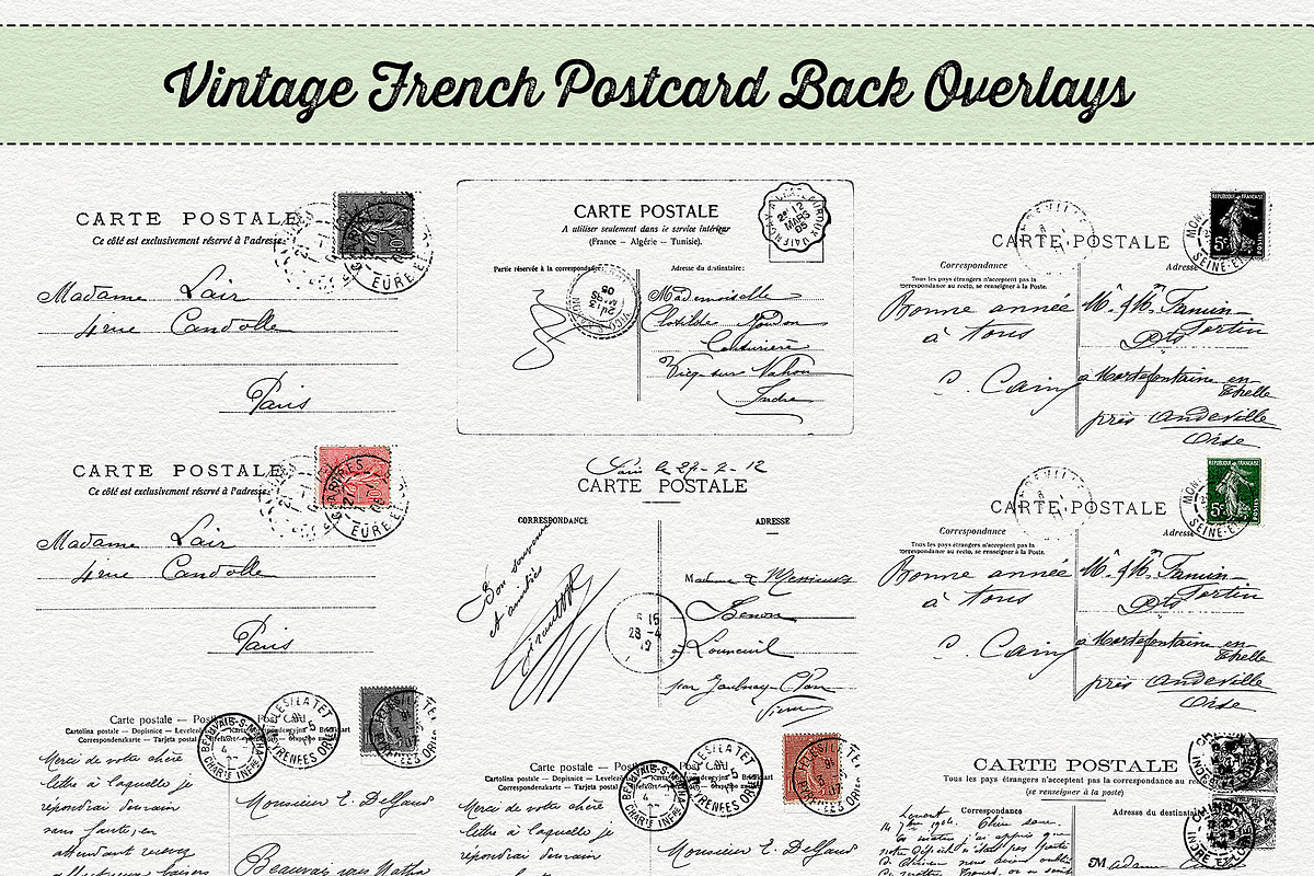 Essential Vintage French Graphics, a Graphic by French Kiss Collections (Photo 14 of 30)