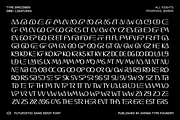 Apestron - Futuristic Font, a Sans Serif Font by Zarma Type (Thumbnail 10 of 10)