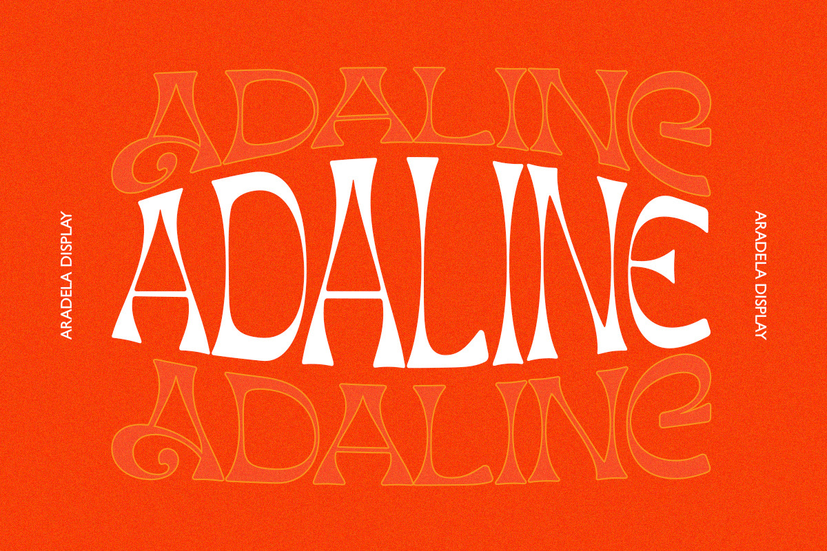 Aradela Display, a Serif Font by Attract Studio (Photo 13 of 13)