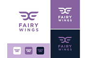 Spread Wings Simple Logo, a Branding & Logo Template by ika trisiana (Thumbnail 2 of 2)