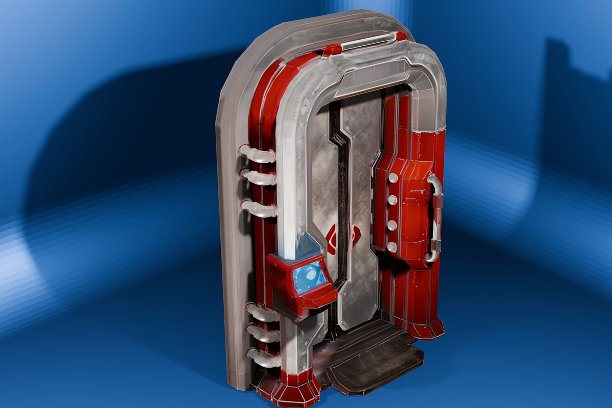 Quantum Rift Door, an Architecture 3D Model by Temer (Photo 8 of 11)
