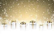 Big golden Christmas & New Year set, a Decorative Illustration by Vjom (Thumbnail 13 of 30)
