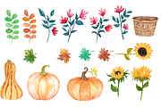 Watercolor forest animals clipart, an Animal Illustration by vivastarkids (Thumbnail 3 of 3)