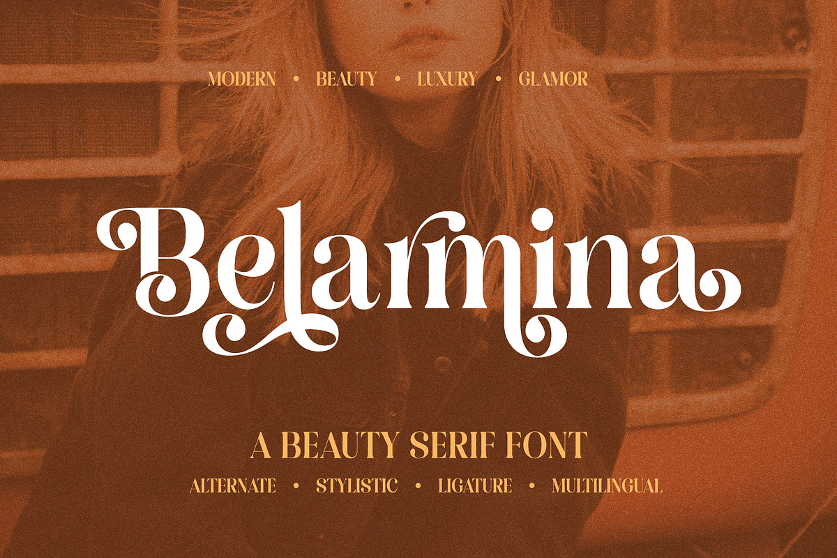 Belarmina - A Beauty Serif Font, a Serif Font by agnyhasyastudio (Photo 1 of 10)