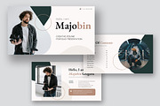 Majobin Creative CV Resume GSL, a Presentation Template by kerismaker (Thumbnail 2 of 10)