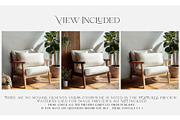 Armchair Upholstery & Pillow Mockups, a Mockup by mock-ups (Thumbnail 2 of 22)
