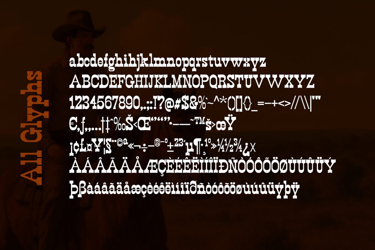 Wild West // Slab Serif Family, a Slab Serif Font by artisans (Photo 7 of 7)
