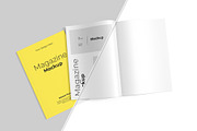 Editable Open Magazine Book Mockup, a Product Mockup by graphypix (Thumbnail 3 of 4)