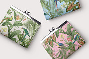Vintage Wild Parrot Seamless Pattern, a Wallpaper Graphic by Yello_illustration (Thumbnail 13 of 14)