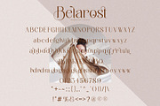 Belarost _ modern chic typeface, a Serif Font by Penatic Studio (Thumbnail 9 of 10)