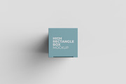 High Rectangle Box Mockup - 6 views, a Packaging Mockup by Illusiongraphic (Thumbnail 5 of 19)