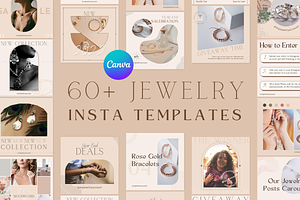 Jewelry Social Media Canva Template