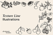 Minimalist Fruits Illustrations, a Decorative Illustration by ginni illustrations (Thumbnail 4 of 5)