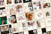 50 Instagram Beige Profile Posts, a Social Media Template by Studio K (Thumbnail 9 of 9)