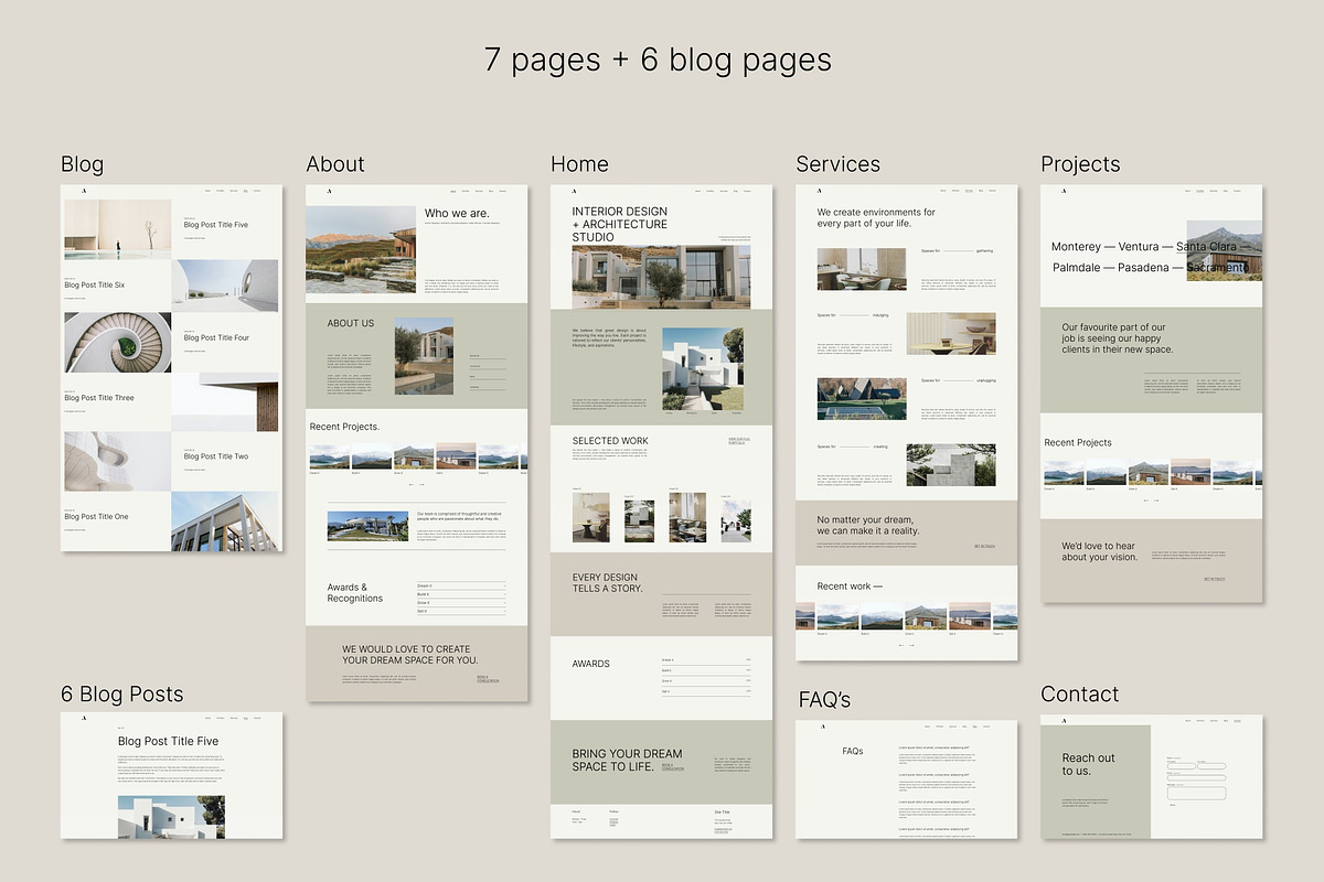 Squarespace Website Template, a Squarespace Template by Skye Studio (Photo 2 of 5)