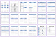 2025 Financial Planner For Canva, a Stationery Template by Shumaya (Thumbnail 2 of 6)