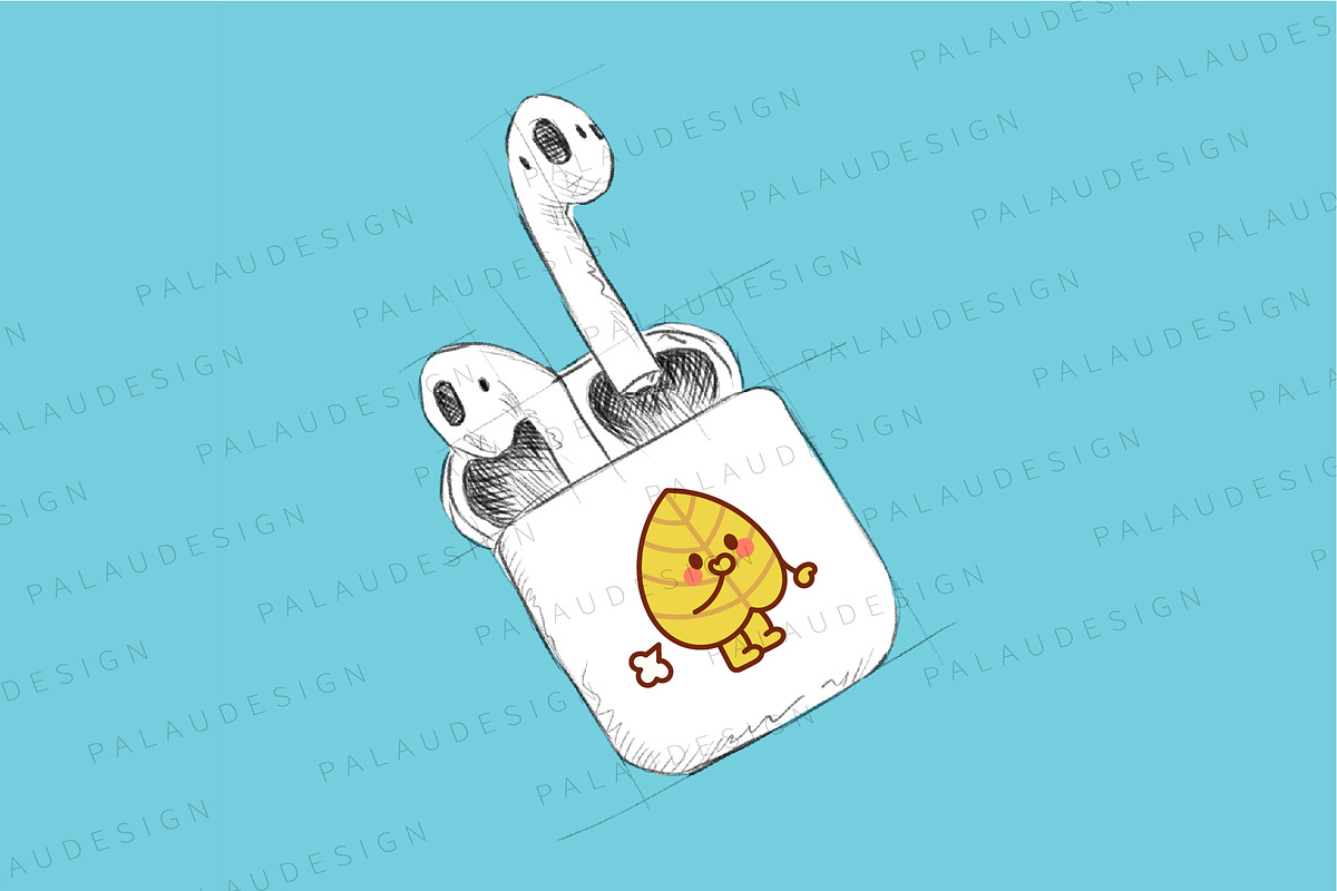 Cute Kawaii Autumn Leaf Character, a Seasonal Illustration by Palau (Photo 6 of 12)