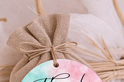 Watercolor floral Gift tag bundle, a Card Template by AIW SOLUTIONS (Thumbnail 5 of 6)