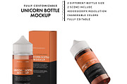 Unicorn Bottle Mockup, a Product Mockup by HexenDesigns (Thumbnail 2 of 11)