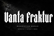 Vanta Fraktur –Bold Blackletter Font, a Blackletter Font by Wow Magic (Thumbnail 1 of 5)