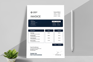 Invoice Design Template Layout